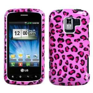   Pink Leopard Skin Cell Phone Case Protector Cover (free ESD Shield Bag
