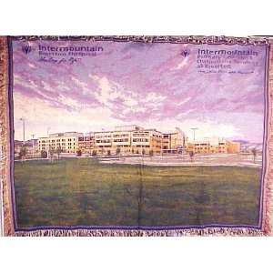   Riverton Hospital of Riverton, Utah Throw Blanket