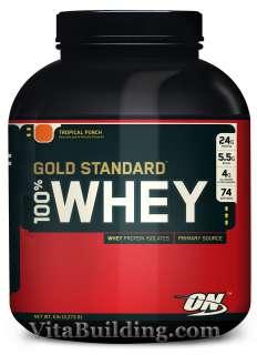 Optimum Nutrition,GOLD STANDARD 100% WHEY Protein, 5 LB  