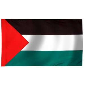  Palestine Flag 5X8 Foot Nylon PH Patio, Lawn & Garden