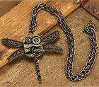 Dragonfly Steampunk Costume Necklace Cosplay LARP Gear 