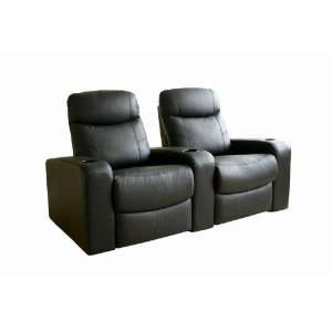  Cannes Home Theater Seats (2) Black Electronics