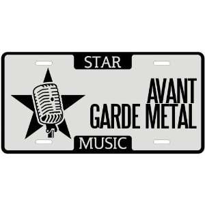  New  I Am A Avant Garde Metal Star   License Plate 