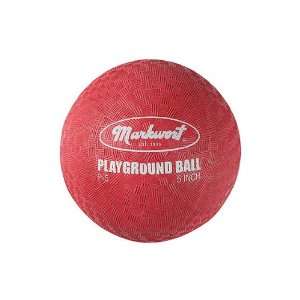  Markwort Red Playground Balls RED 6 2 PLY Sports 