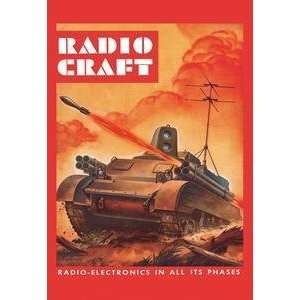  Vintage Art Radio Craft Tank   07171 0