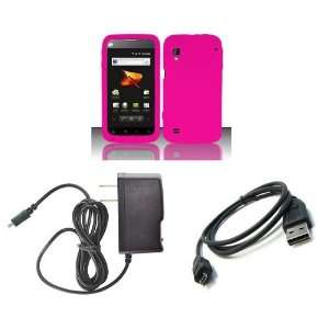  ZTE Warp (Boost Mobile) Premium Combo Pack   Hot Pink 