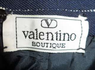 Stunning ADORABLE $975 Valentino Boutique Skirt Vintage Italian Luxury 