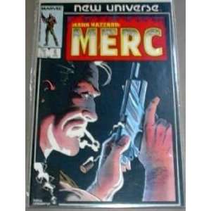  Mark Hazzard  Merc Vol 1 #6 Marvel Books