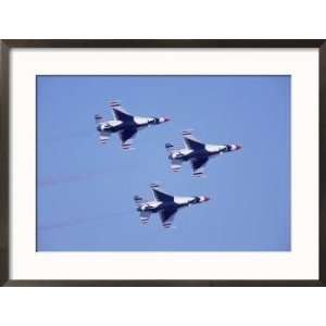  USAF Thunderbirds, Whiteman Afb, MO Collections Framed 