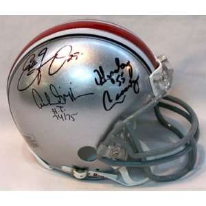Ohio State Heisman Trophy Winners Autographed Mini Helmet  