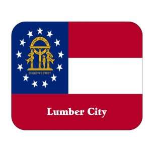  US State Flag   Lumber City, Georgia (GA) Mouse Pad 
