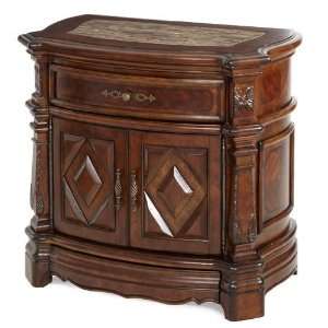  Windsor Court Marble Top Night Stand