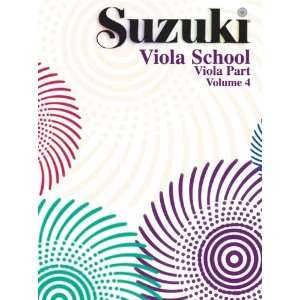  Alfred Suzuki Viola School Volume 4 (Book) Musical 