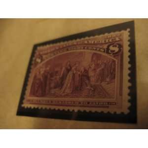   Eight Cent Columbian Commemorative US Postage Stamp 