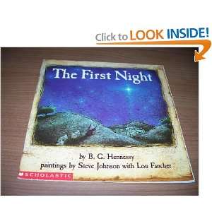  The First Night B.G. Hennessy Books