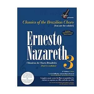  Ernesto Nazareth   Vol. 3, Brazilian Choro Book/CD Set 