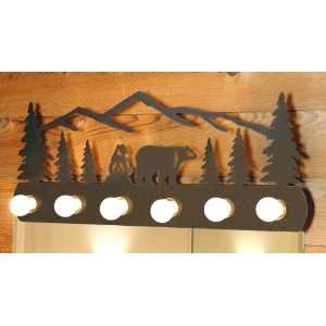  Bear & Cub Mountain Vanity Light