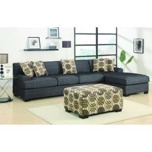  Hayward Ash Black Sectional Sofa
