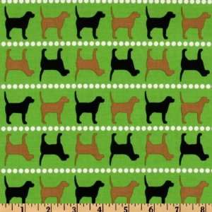  44 Wide Pooches & Pick ups Dogs Spring Fabric By The 