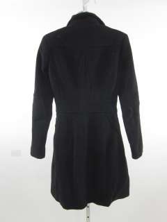 MARC NEW YORK ANDREW MARC Black Wool Overcoat Sz S  