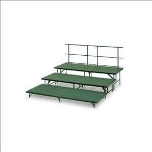 Midwest Folding B483H Band Riser Straight Section with Hardboard Deck 