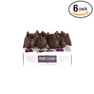Indie Candy Pumpkin Lollipop, Chocolate, 1.2 Ounce (Pack of 6)  