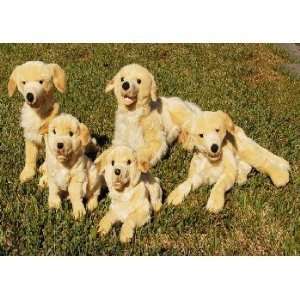    Golden Retriever (sitting) 16in Animal Puppet Toys & Games