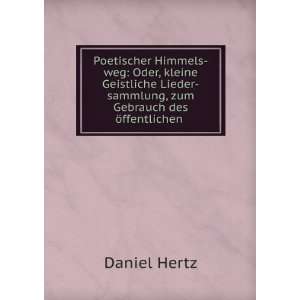    sammlung, zum Gebrauch des Ã¶ffentlichen . Daniel Hertz Books
