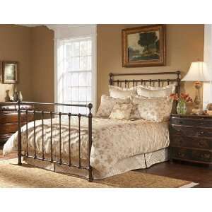  Full Size Metal Bed with Frame   Langley Transitional 