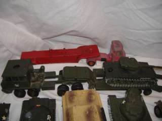   Solido Britains Army Tanks Jeeps Trucks Trailers Planes Men Toy  
