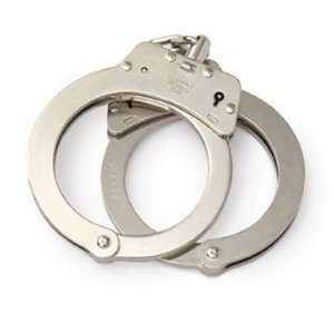  Hiatt Handcuff Light Weight Steloy Handcuffs, Chain 