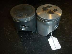 1996 Skidoo Mach Z 780 Used Pistons Piston Rings Snowmobile Sled Pair 