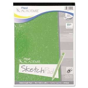  Mead Products   Mead   Academie Sketch Pad, 9 x 12, White 