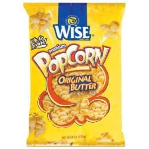 Wise Whole Grain Original Butter Popcorn 7.5 oz (Pack of 6)  