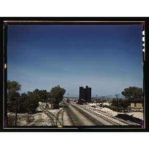   going through Yucca, Arizona; a watering and refueling stop 1939