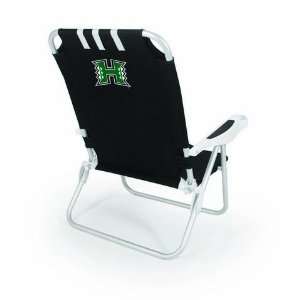   University of Hawaii Warriors Reclining Portable Beach Chair Sports