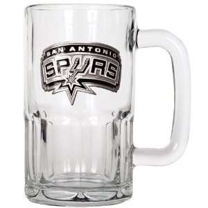   Spurs 20oz Root Beer Style Mug   Primary Logo