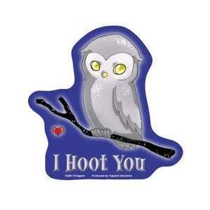  Krisgoat   I Hoot You Love Owl   Sticker / Decal Arts 