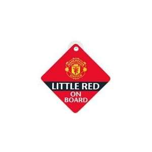  Manchester United FC. Baby On Board Sign Sports 