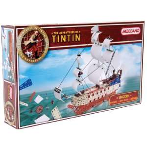  Erector Adventures of TinTin Unicorn Toys & Games