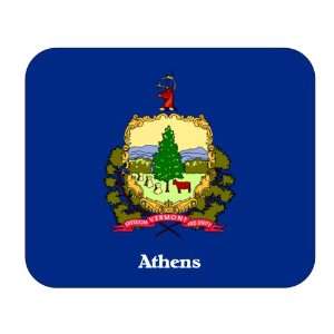  US State Flag   Athens, Vermont (VT) Mouse Pad Everything 