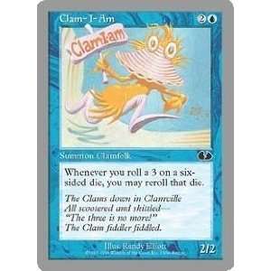    Clam I Am (Magic the Gathering  Unglued #19 Common) Toys & Games