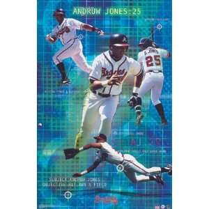  Andruw Jones Atlanta Braves Poster 3472