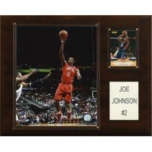  Atlanta Hawks Joe Johnson 12x15 Player Plaque Sports 