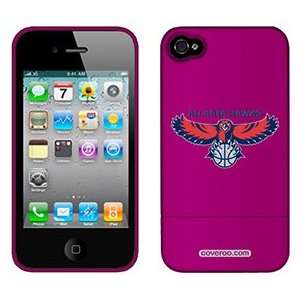  Atlanta Hawks Hawk with Ball on Verizon iPhone 4 Case by 