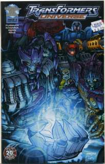 TRANSFORMERS UNIVERSE #2 Direct Market Cover 2004; 3H  