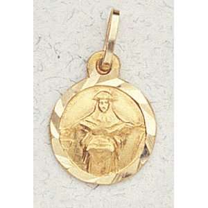 14 Kt Gold Religious Medals   Child of Atocha   In a Premium Black Box