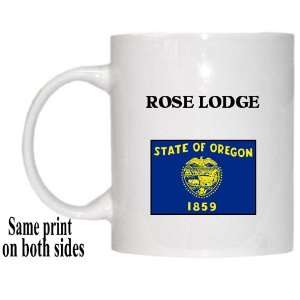  US State Flag   ROSE LODGE, Oregon (OR) Mug Everything 