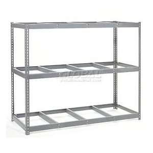 Wide Span Rack 96x48x60 With 3 Shelves No Deck 1100 Lb Capacity Per 