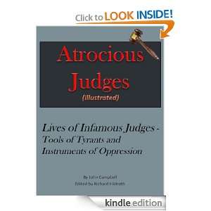 Atrocious Judges (Illustrated) John Campbell, Richard Hildreth 